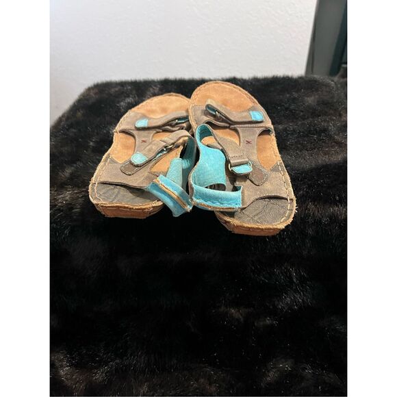 Twisted X Men's Men's Leather Wrap Sandal, Round Toe, Bomber, 9.5 - Picture 4 of 4